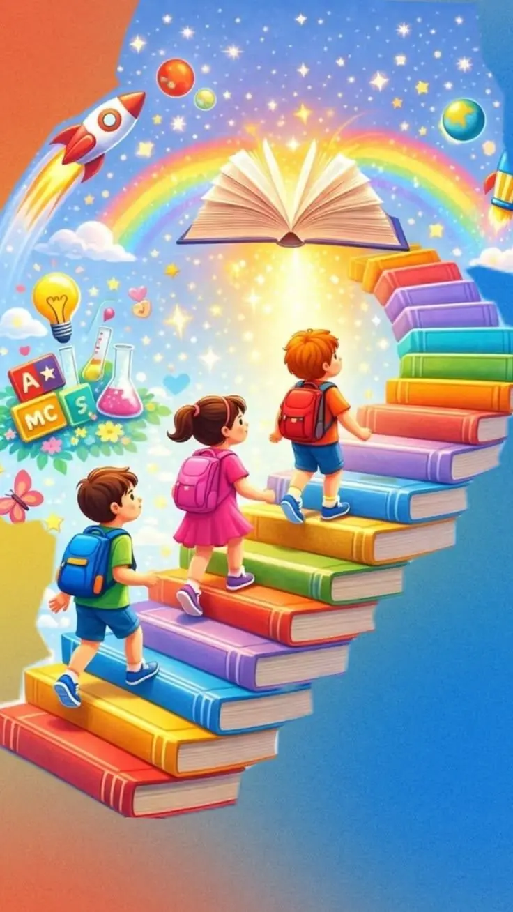 Children enjoying story time